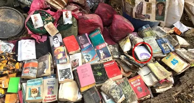 Siirt'te düzen eden operasyonda teröristlerin kitapları ele geçirildi