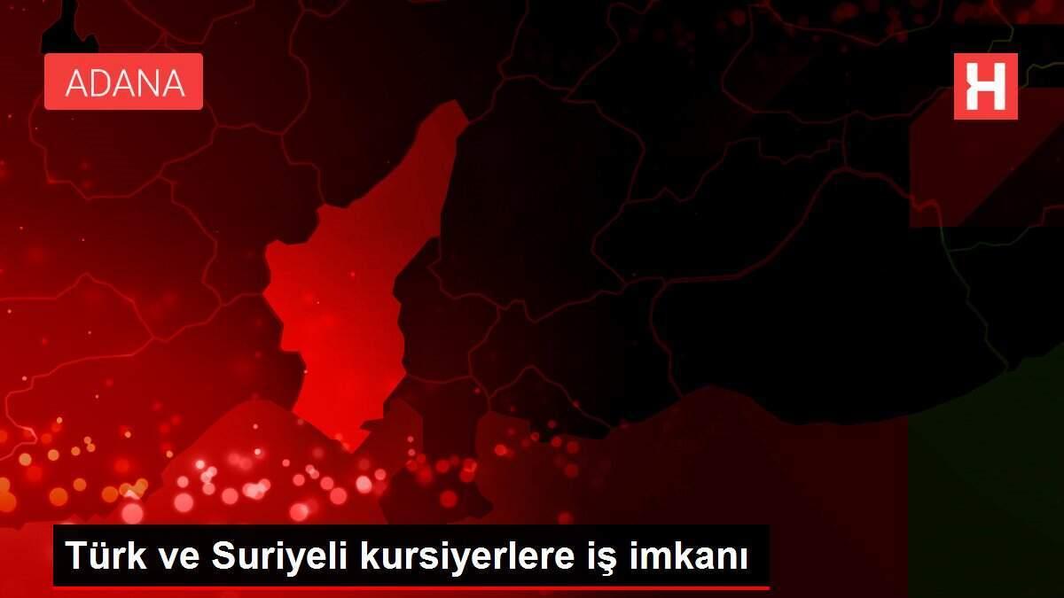 Türk ve Suriyeli kursiyerlere iş imkanı