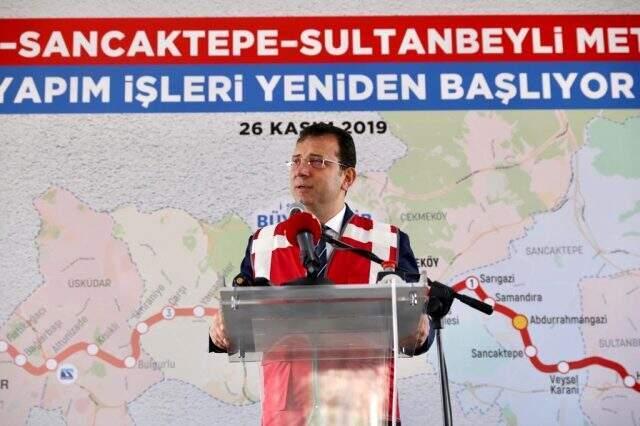 Yapımı iki senedir duran Çekmeköy–Sancaktepe–Sultanbeyli Metro Hattı'nda çalışmalar tekrar başladı