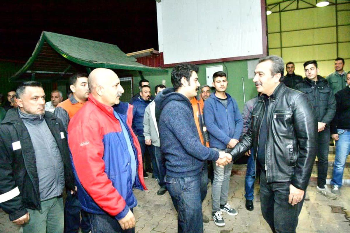 Başkan Çetin: 'Biz herkesin hizmetkarıyız'