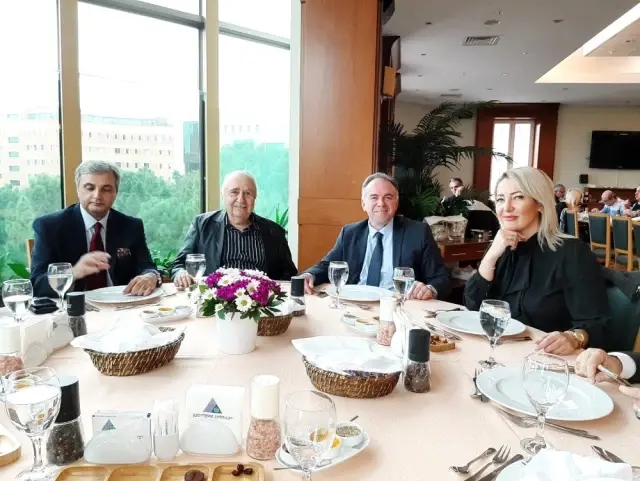 Başkan Öndeş, Bedrettin Dalan ile bir araya geldi Başkan Öndeş, Bedrettin Dalan ile bir araya geldi