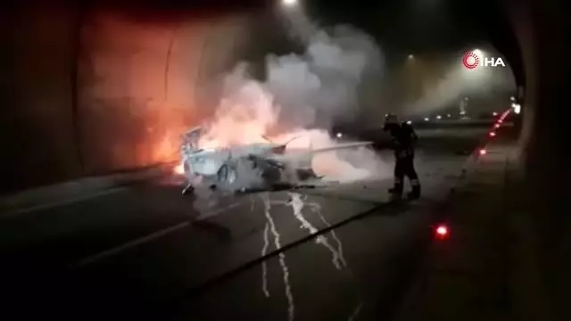 Cankurtaran tünelinde kaza: 1 ölü 2 yaralı Cankurtaran tünelinde kaza: 1 ölü 2 yaralı