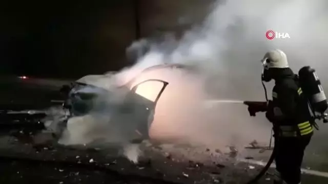 Cankurtaran tünelinde kaza: 1 ölü 2 yaralı Cankurtaran tünelinde kaza: 1 ölü 2 yaralı