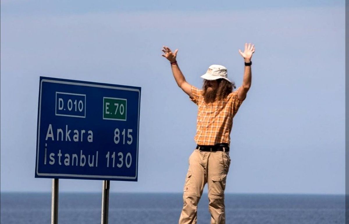 Çin'den Sinop'a yürüdü
