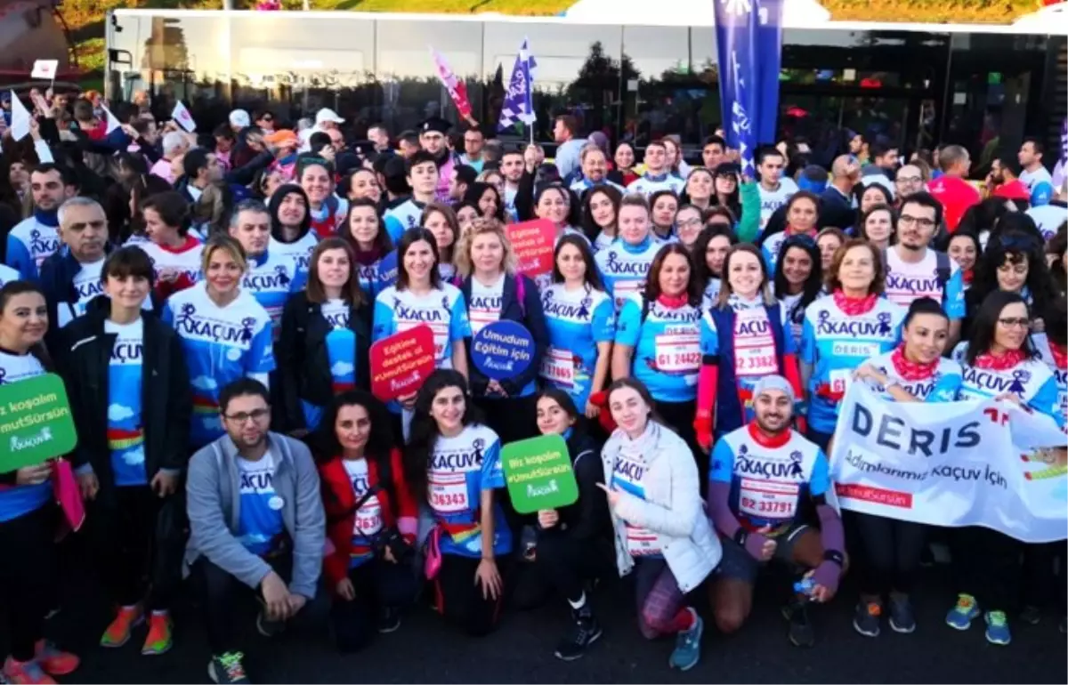 KAÇUV’un Umut Elçileri çocukların eğitim umudu için koştu