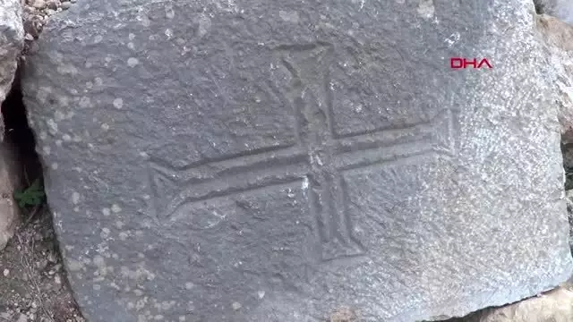 Kahramanmaraş keçileri otlatırken tarihi hamam ve kilise kalıntıları buldu -