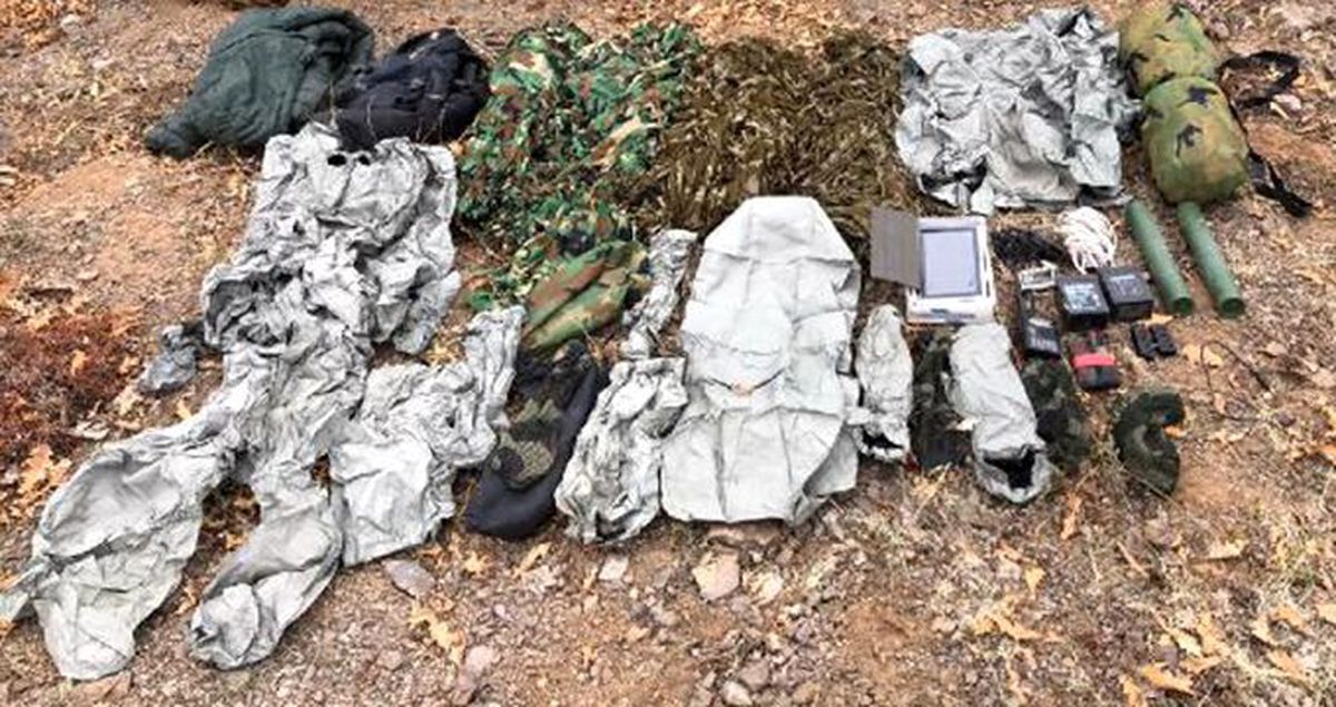 PKK'lı teröristlerin termal kamerada görünmemek için giydiği kıyafetler ele geçirildi