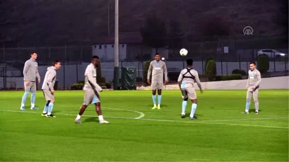 Trabzonspor, Getafe maçı hazırlıklarını tamamladı