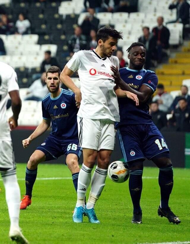 Beşiktaş, Slovan Bratislava'yı 2-1 mağlup etti!