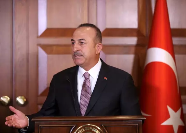 Çavuşoğlu-Barzani ortak basın toplantısı