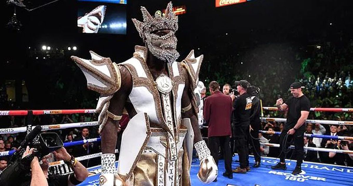 Deontay Wilder, yalnızca 5 dakika taktığı maske için 15 bin euro ödedi