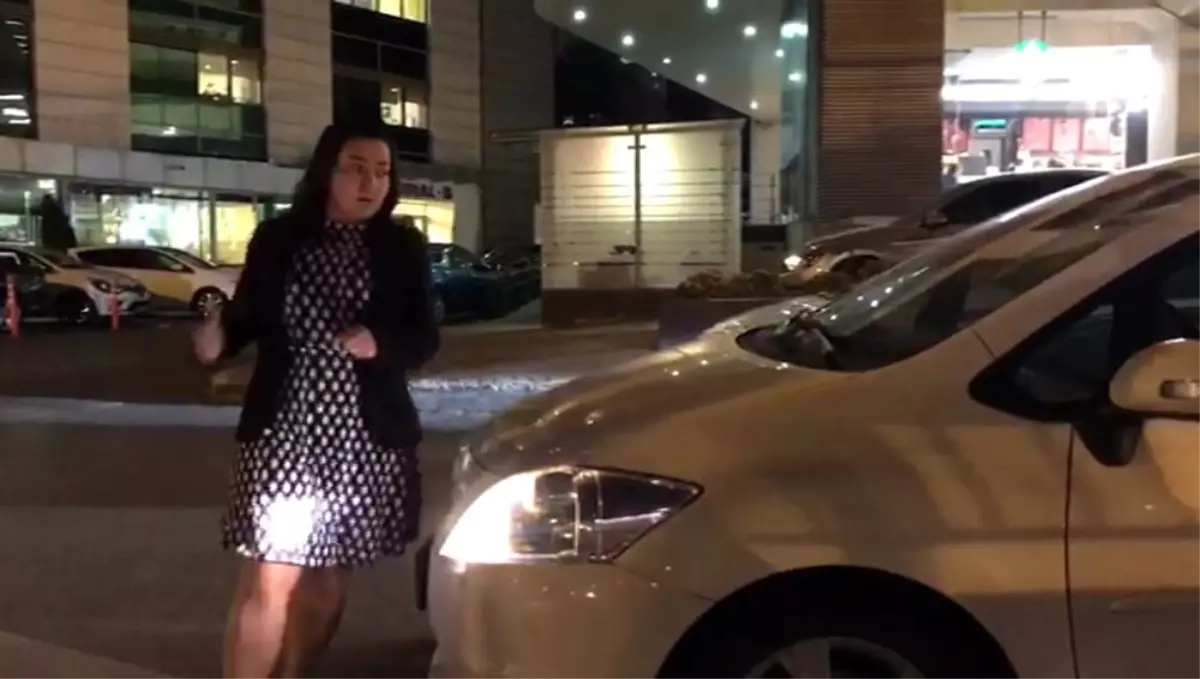 Kadın sürücüden örnek davranış