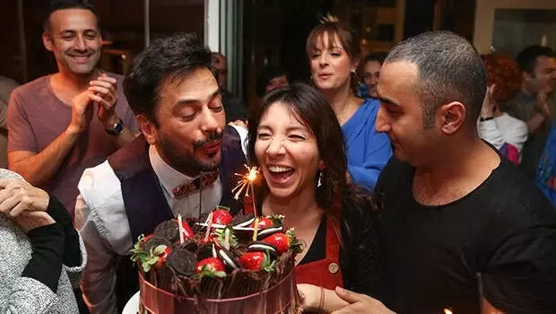 Meltem Yılmazkaya yeni yaşına sette girdi