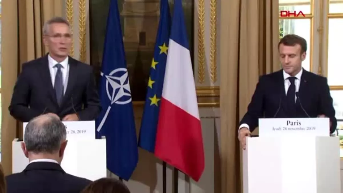 Nato genel sekreteri'nden macron'a 'üç silahşörler' örneği