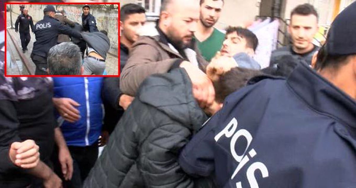 Sultangazi'de yangın sırasında hırsızlık yaptığı iddia edilen şüpheli linç edilmek istendi