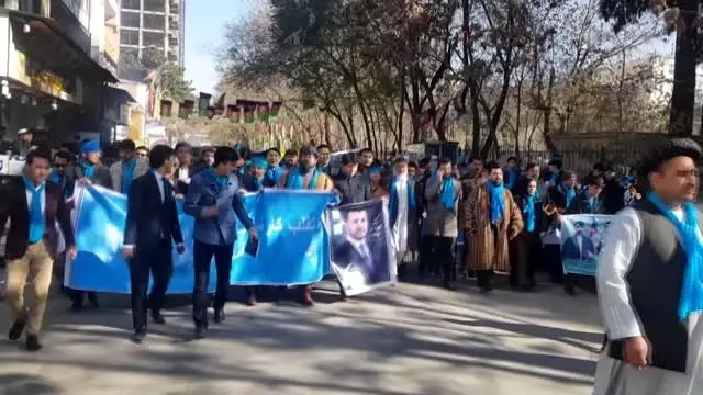 Afganistan'da seçim protestosu