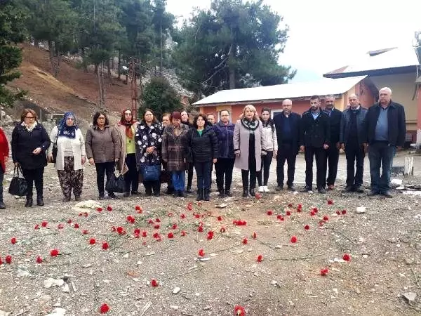 Aladağ yurt yangınında ölen çocuklar 3'üncü yıl dönümünde anıldı Aladağ yurt yangınında ölen çocuklar 3'üncü yıl dönümünde anıldı