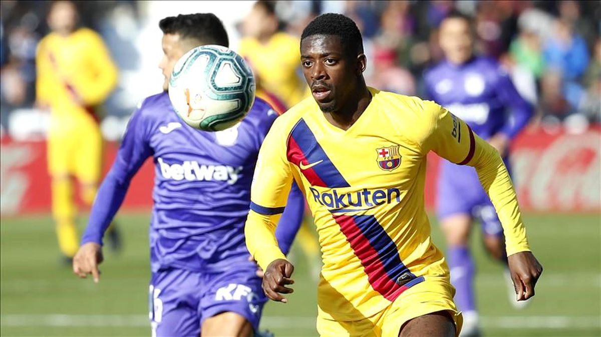 Barcelona'da Dembele 10 hafta sahalardan uzak kalacak