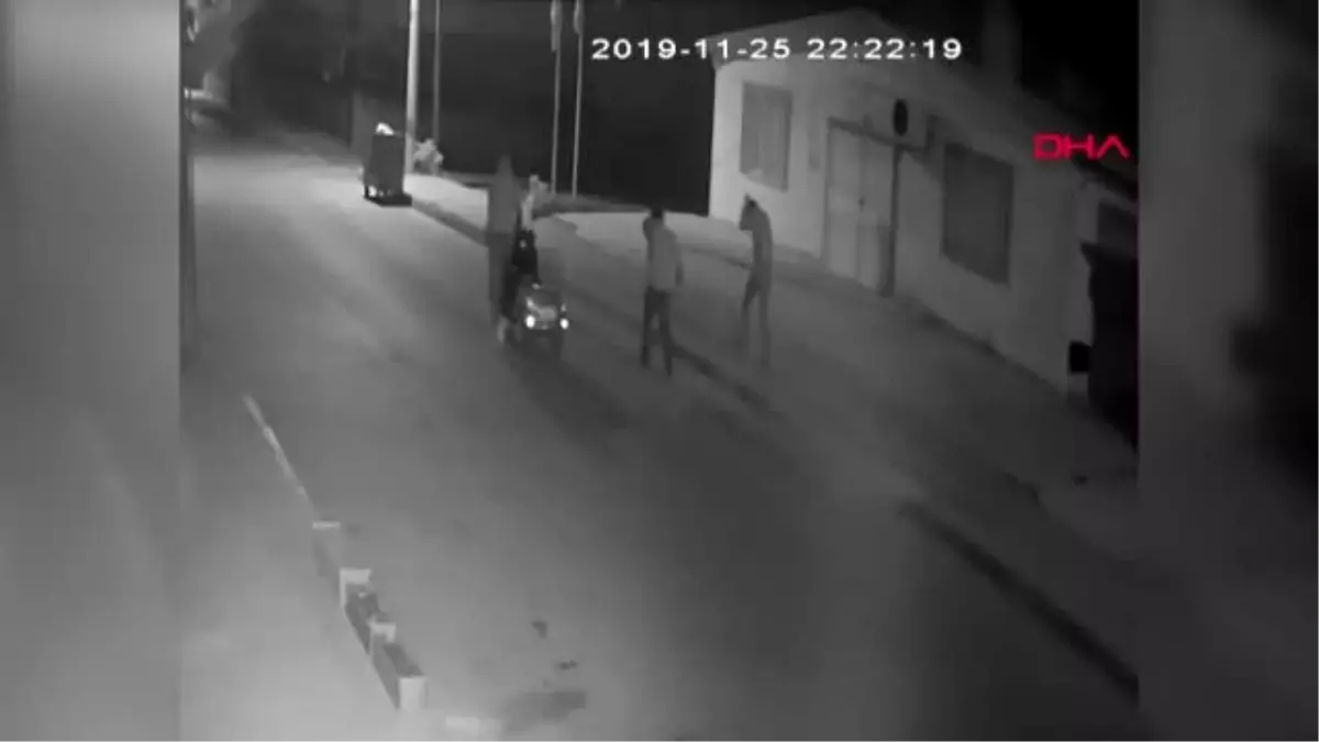 Engelli aracının çalınma anı, kamerada