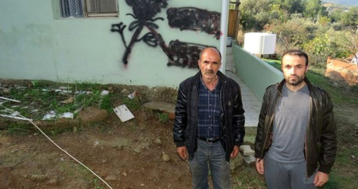 Evinin duvarı işaretlenen Alevi aile ilk kez konuştu: Çok çirkin bir hareket