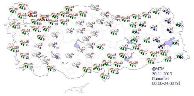 Meteoroloji'den yurt geneline uyarı: Sağanak ve kar yağışı bekleniyor