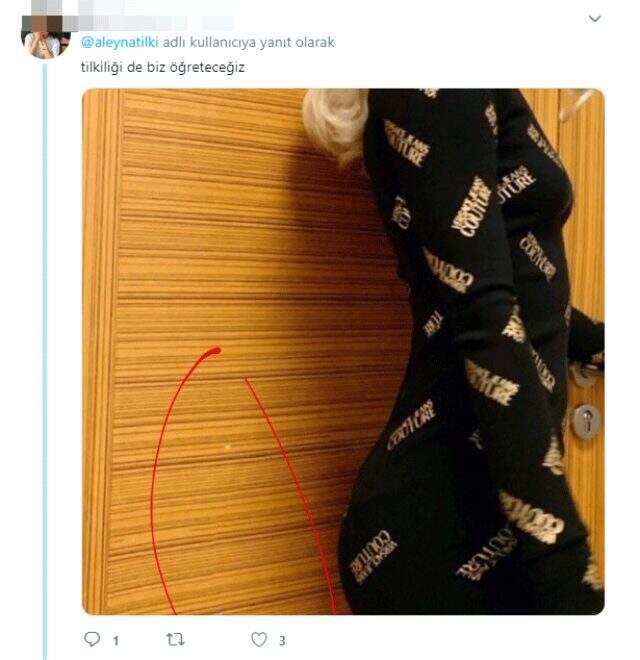 Süper mini paylaşımı yapan Aleyna Tilki, kalçasına yaptığı Photoshop'la dalga konusu oldu