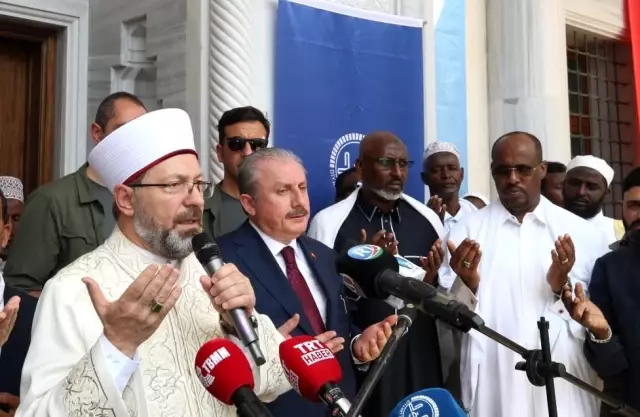 TBMM Başkanı Şentop, Cibuti'de 2. Abdülhamid Han Camisi'ni açtı
