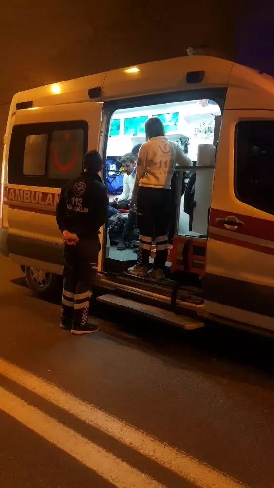 Tünelde üç araç birbirine girdi: 4 yaralı