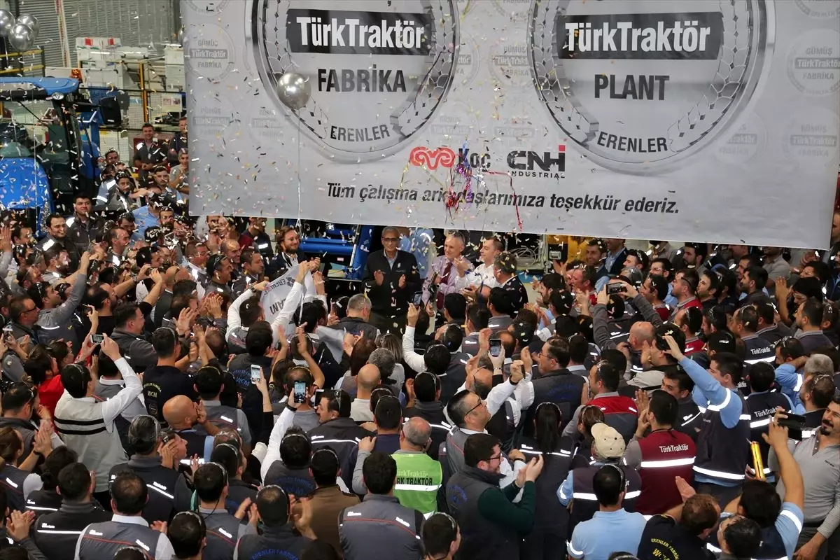 TürkTraktör Erenler Fabrikası üretim başarısını 'gümüş seviyeye' taşıdı
