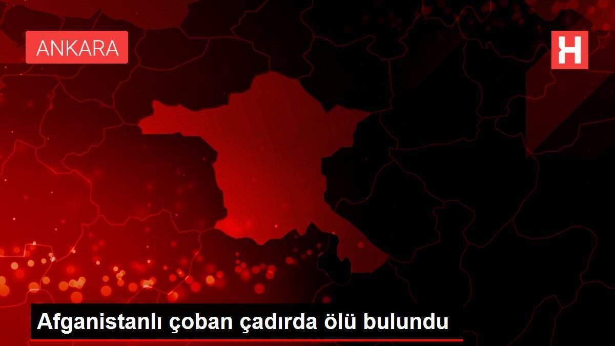 Afganistanlı çoban çadırda ölü bulundu