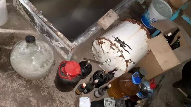 Ankara'da kaçak içki operasyonu
