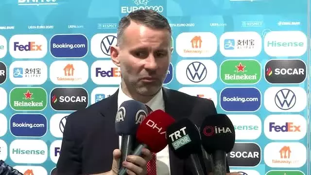 EURO 2020 kura çekimi - Galler Teknik Direktörü Ryan Giggs EURO 2020 kura çekimi - Galler Teknik Direktörü Ryan Giggs