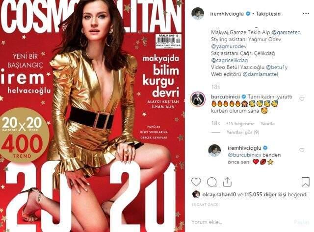 Güzel oyuncu İrem Helvacıoğlu, cesur mini elbisesiyle dikkat çekti