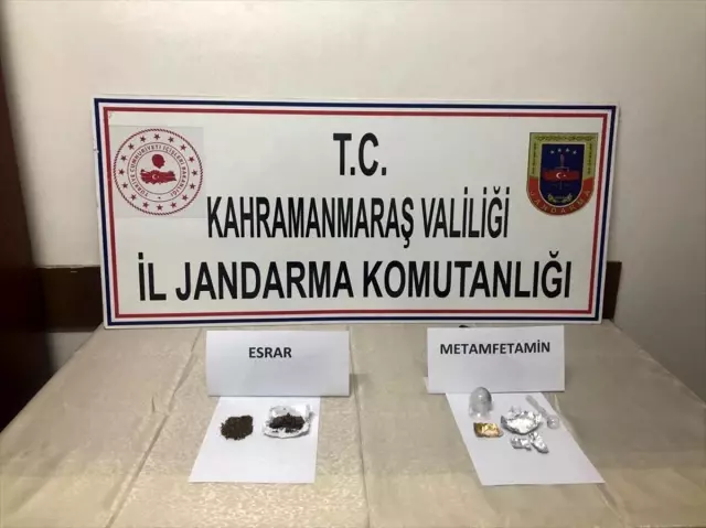 Kahramanmaraş'ta uyuşturucu operasyonu