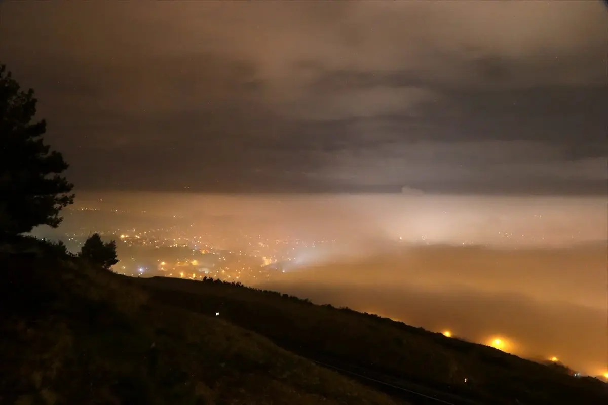 Kahramanmaraş'ta yoğun sis hayatı olumsuz etkiledi