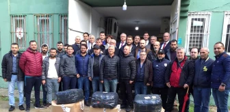 Lüleburgaz'da spor kulüplerine malzeme yardımı yapıldı