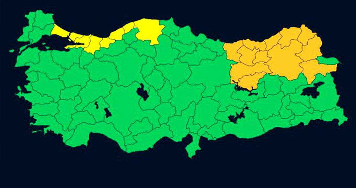 Meteoroloji, İstanbul dahil 7 kent için 'sarı alarm' verdi: Şiddetli yağış bekleniyor