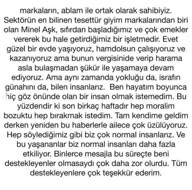 7 milyon TL'lik villası ile olay olan MasterChef Güzide Mertcan, sosyal medya hesabından isyan etti
