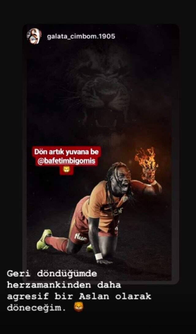 Bafetimbi Gomis'ten 'Dön artık yuvana' diyen taraftara yanıt!