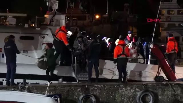 Çanakkale'de 99 kaçak göçmen yakalandı