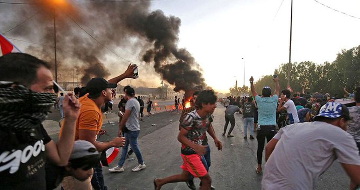 Irak'ta, Başbakan'ın istifasına rağmen gösteriler durmadı