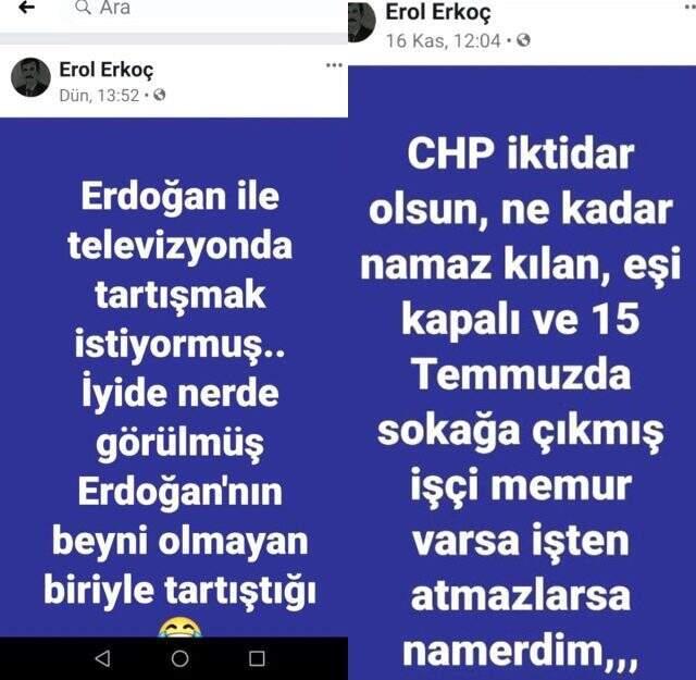 Sungurlu Özel İdare Müdürü'nün baltalı paylaşımları tepki çekti