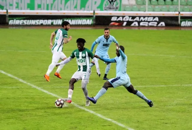 TFF 1. Lig: Giresunspor: 1- Adana Demirspor: 0 TFF 1. Lig: Giresunspor: 1- Adana Demirspor: 0
