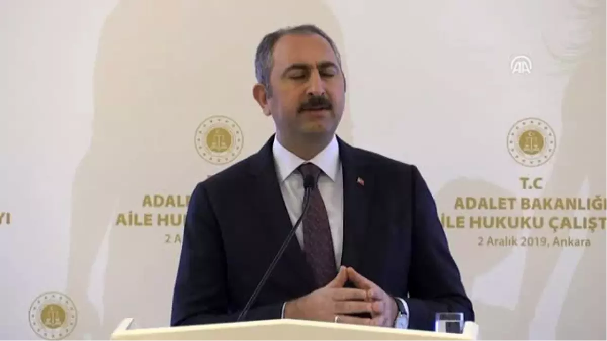 Adalet Bakanı Gül: 'Kadına şiddet konusunda hiç bir toleransımız olamaz'
