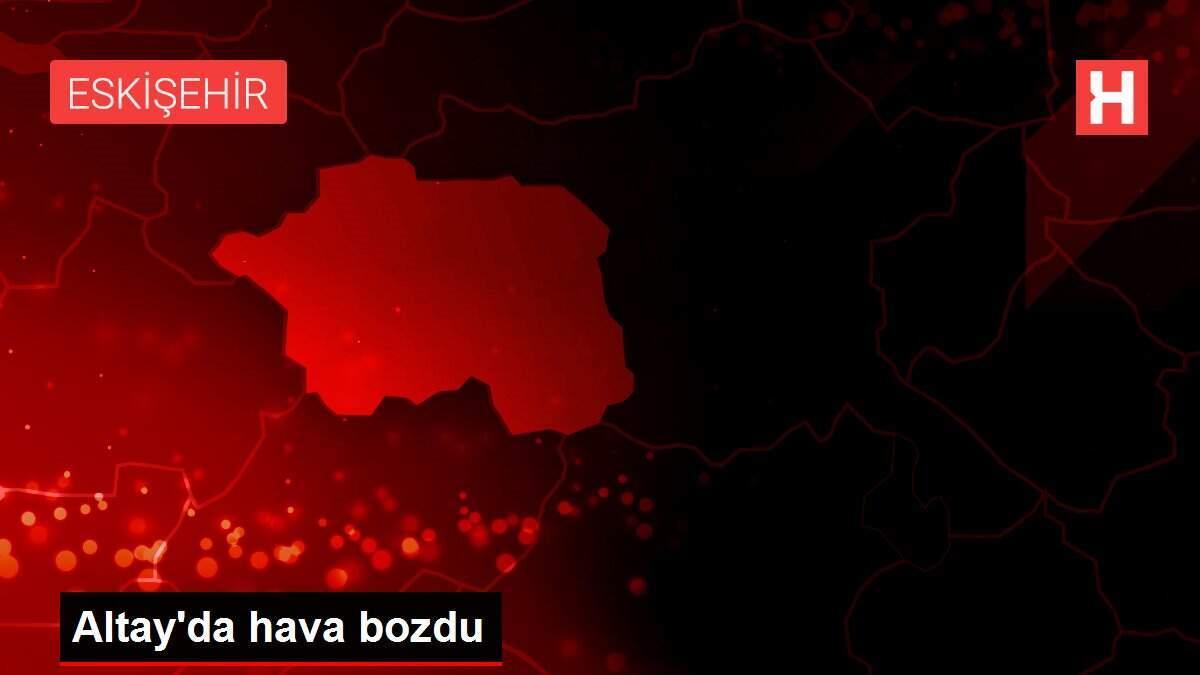 Altay'da hava bozdu