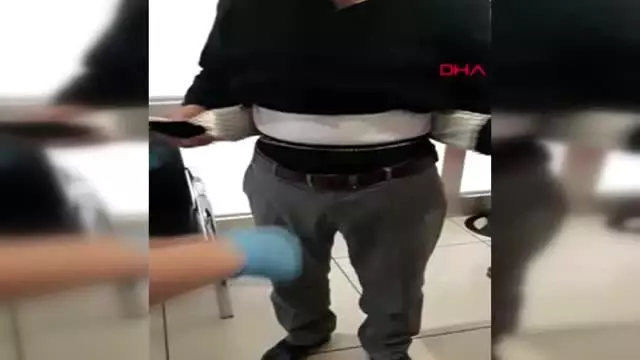 Bel kuşağında uyuşturucu çıktı Bel kuşağında uyuşturucu çıktı