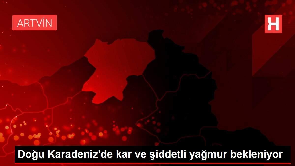 Doğu Karadeniz'de kar ve şiddetli yağmur bekleniyor