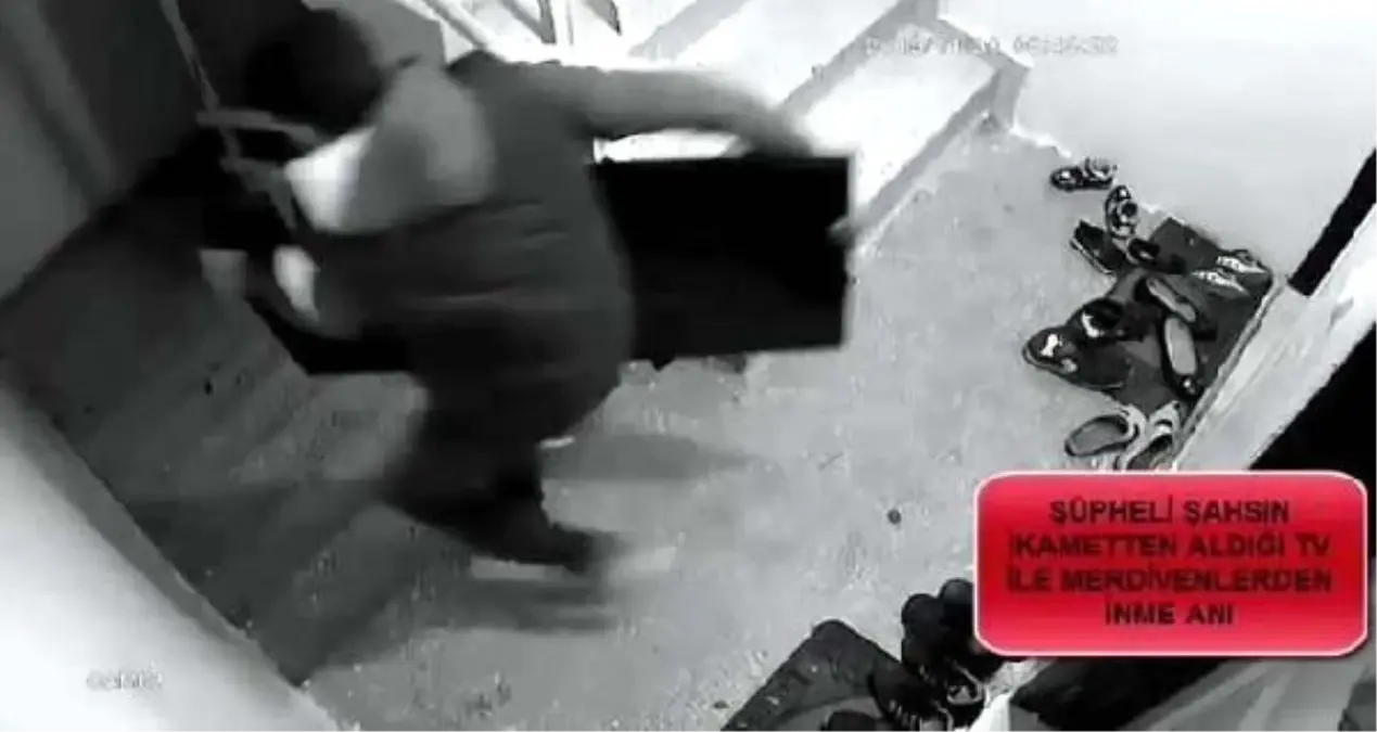 Gaziantep'te evde televizyon hırsızlığına tutuklama