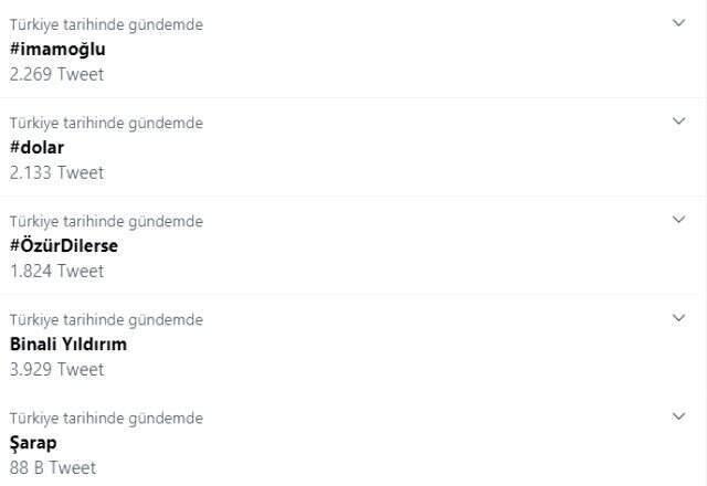 İmamoğlu'nun görüntülerinden sonra sosyal medyada Binali Yıldırım gündem oldu