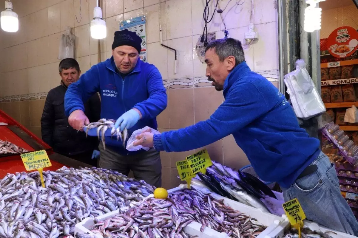 Karadeniz hamsisi 7 lira